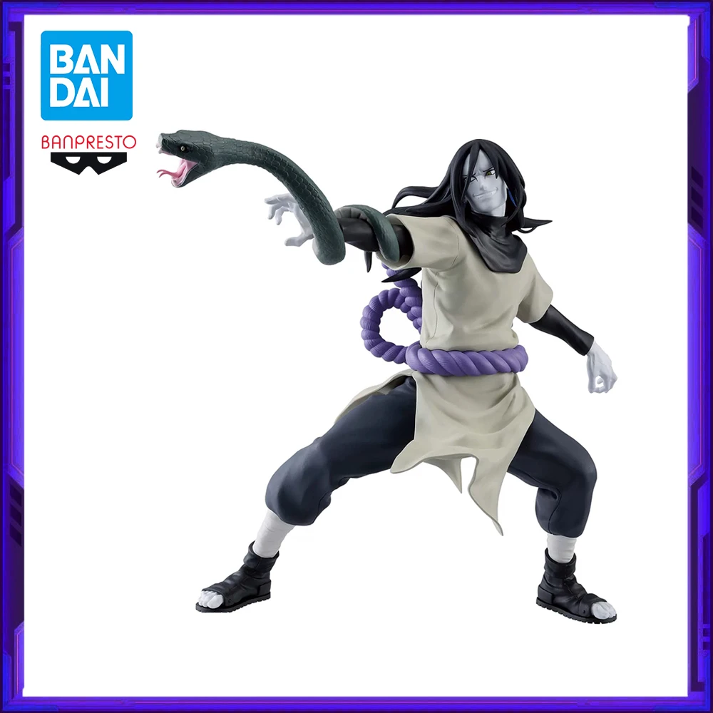 

В наличии Bandai Original Banpresto NARUTO VIBRATION STARS Орочимару Аниме Фигурка Модель Фигурки Игрушки