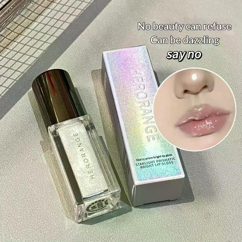 7 Colors Chameleon Glitter Lip Gloss Lasting Moisturizing Translucent Liquid Lipstick Shimmer Lip Glaze Plumper Makeup Cosmetics