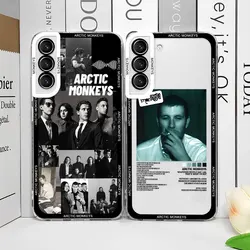 Fashion Arctic Monkeys Phone Case for Samsung Galaxy A55 A54 A53 A52 A51 A70 A32 A31 A22 A13 4G 5G Transparent Soft Cover Fundas