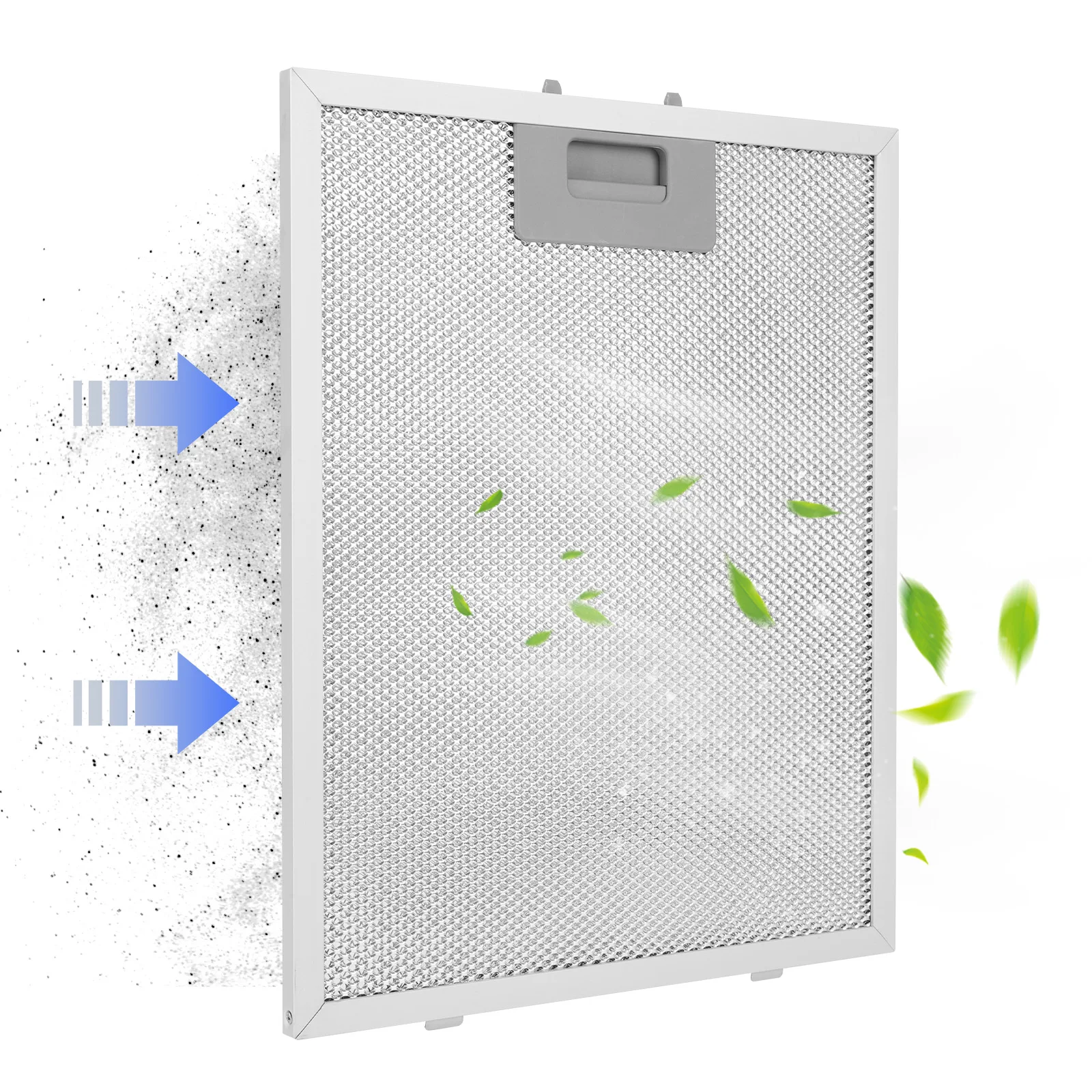 2PCS Aluminum Range Hood 320x260mm Metal Mesh Extractor Vent Filter Mesh Hood Grease Filter Range Hood Accessories