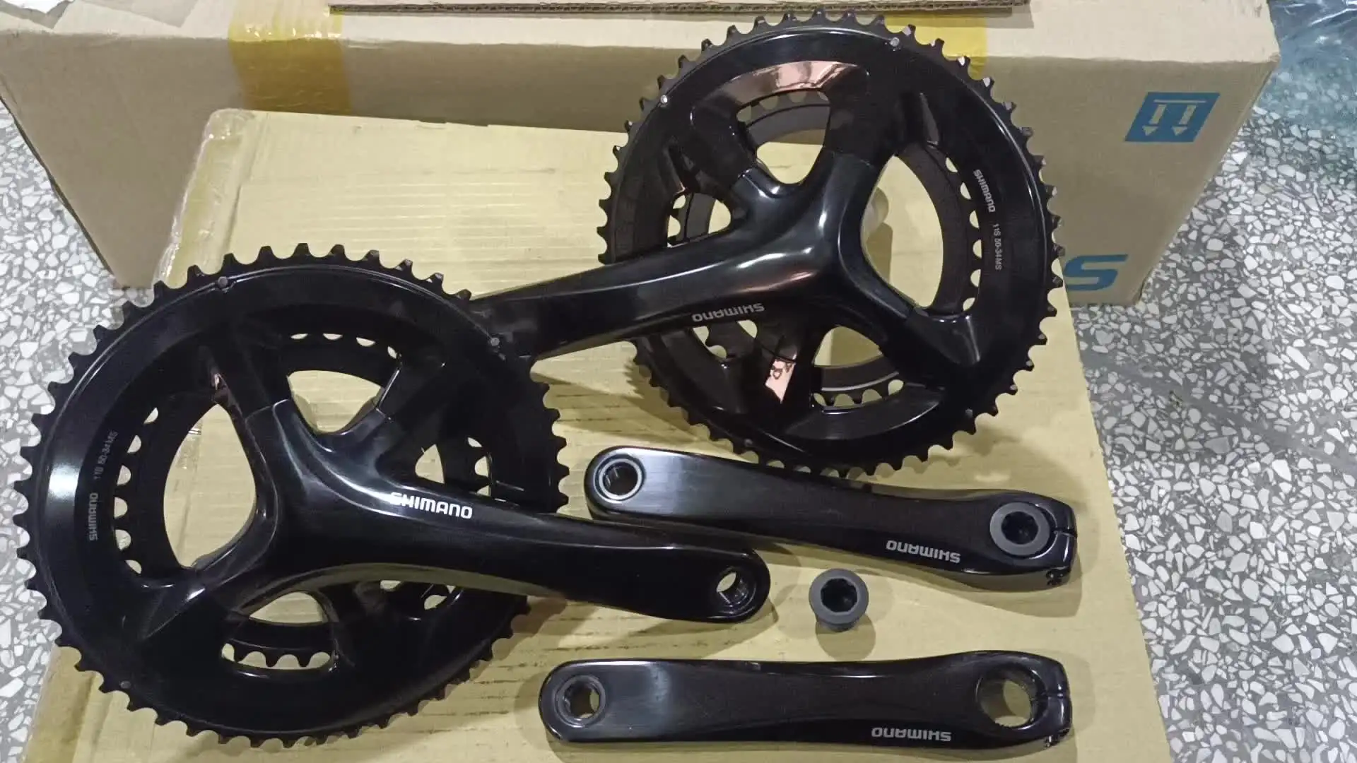SHIMANO FC-RS510 2-Piece Crankset Chainwheel 165mm/170mm/172.5mm
