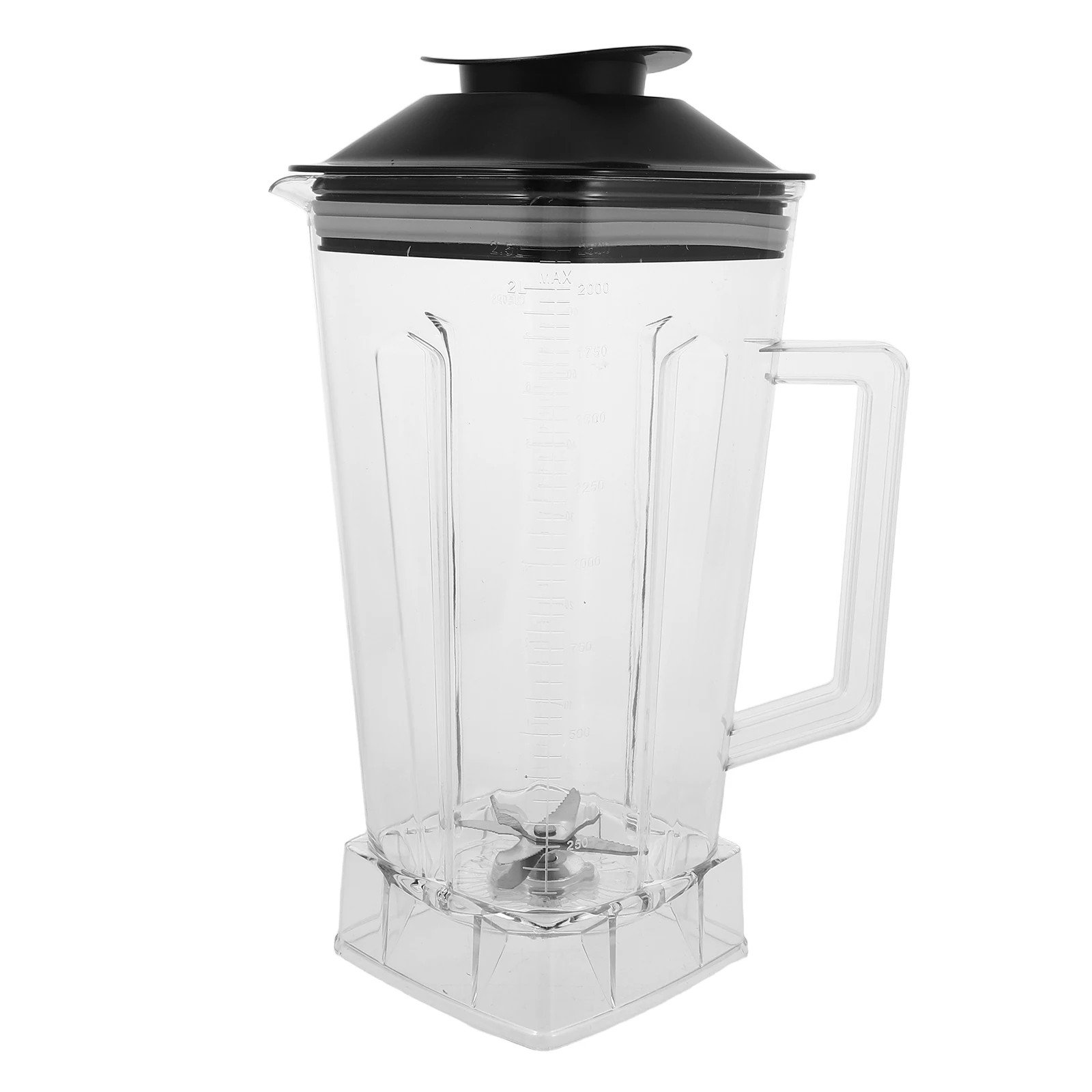 2L Blender Pitcher Replacement Heavy Duty Jug for Juicing Soy Milk Smoothies High Capacity Compatible with Multiple Blenders