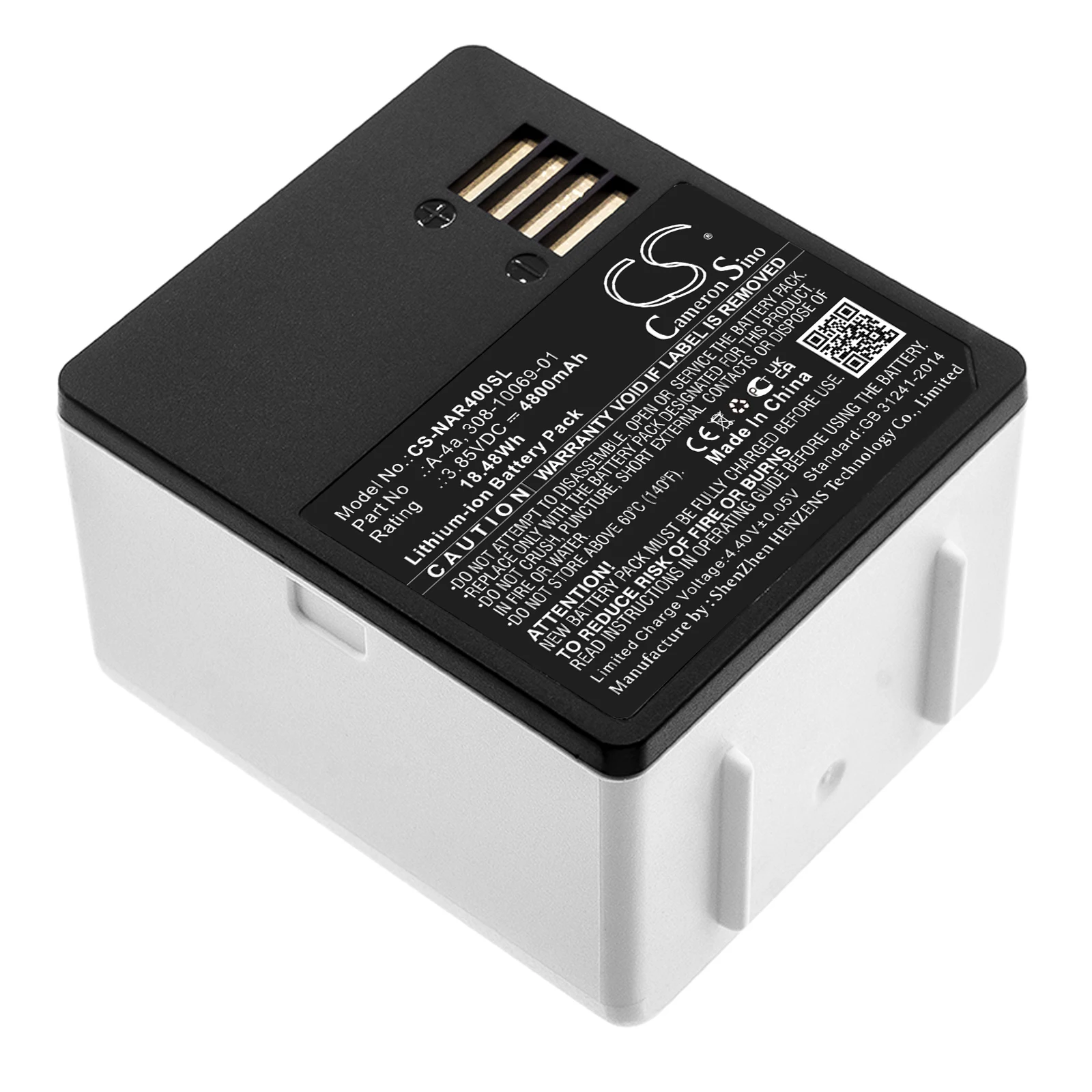 

Литий-ионный аккумулятор для домашней камеры видеонаблюдения NETGEAR, 3,85 В, 4800 мАч, совместимые модели: Arlo Ultra, VMA5400-10000S, VMS5140
