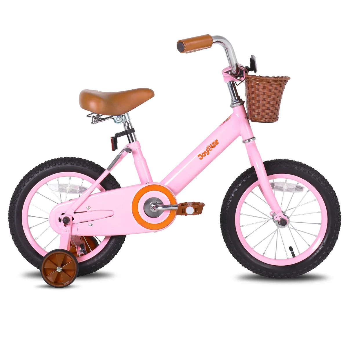 Joystar Vintage Kids Bike 12-16 Inch Training Wheels/Basket Toddler Bike for Girls Ages 2-7 Birthday Gift Multiple Colors Available