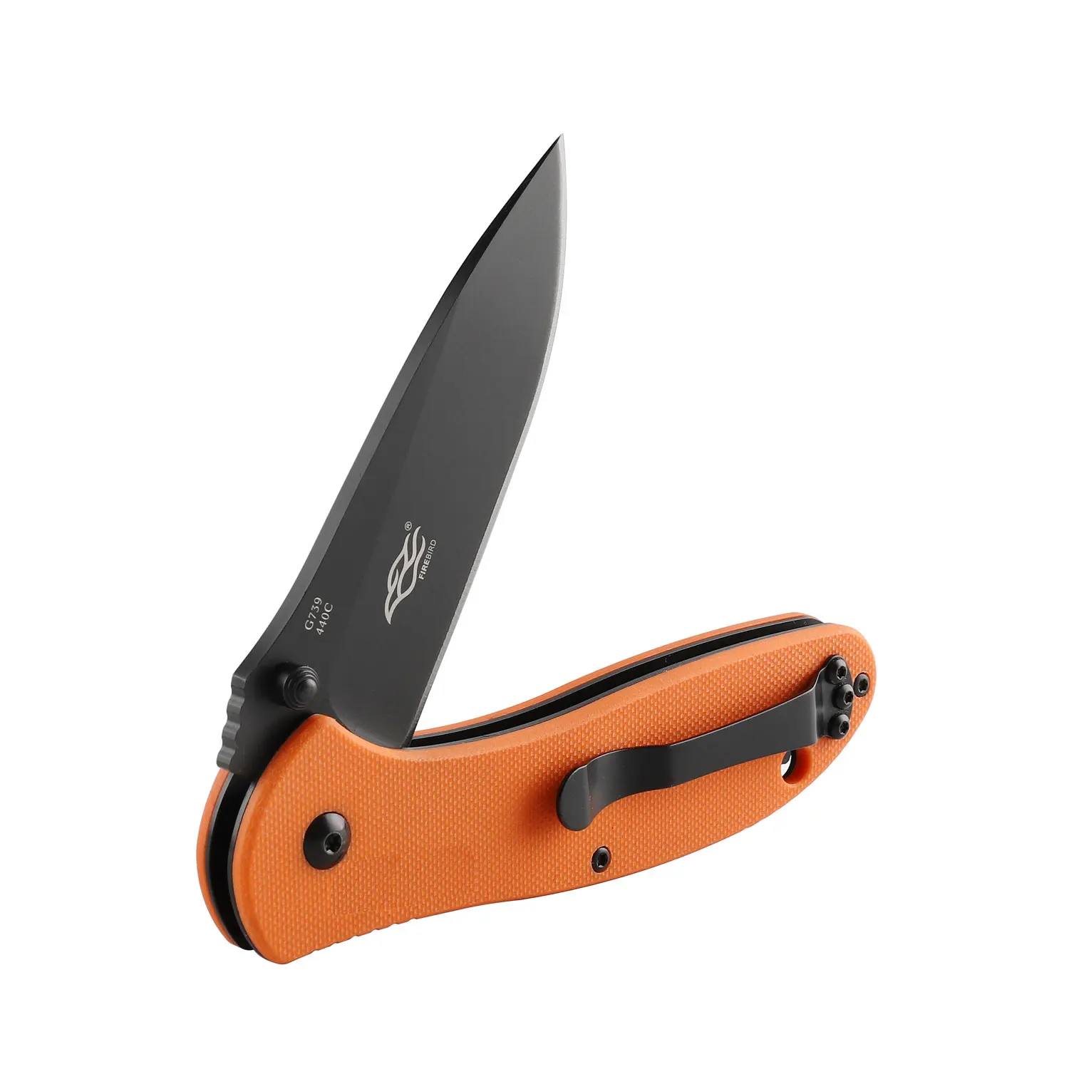 Firebird Ganzo G7393-OR 58-60HRC 440C Blade G10 Handle Folding Knife EDC Tool Outdoor Survival Camping Tool - view 2
