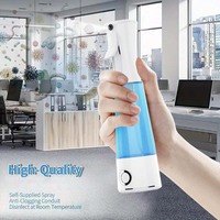 Household Sodium Hypochlorite Generator Water Spray Bottle USB Charge Electrolysis Disinfectant Maker for School Home Bathroom