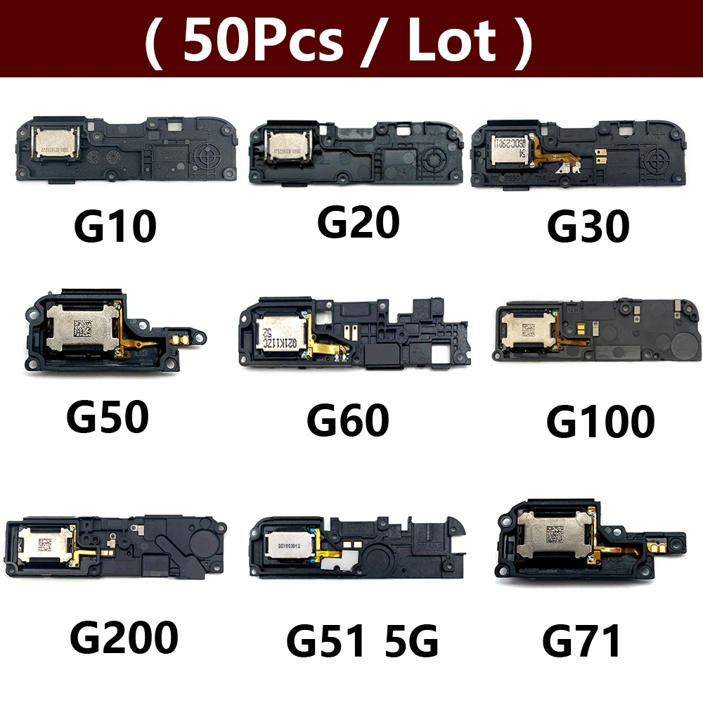 

50 шт. громкоговоритель для Motorola Moto G100 G10 G30 G51 G50 G71 5G G200 G60 G20 G60s G31 G32 зуммер звонок громкий динамик гибкий кабель