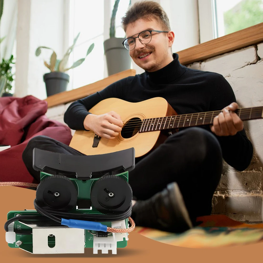 테일 네일 픽업 픽업 이퀄라이저 시스템 VT1 클래식 우쿨렐레 어쿠스틱 기타 용 DIY 튜너 피에조 픽업