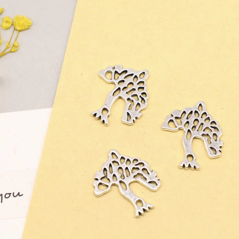 20pcs 17x19mm Tree Of Life Charms Man Pendant Accessori Jewelry Trendy Antique Silver Color