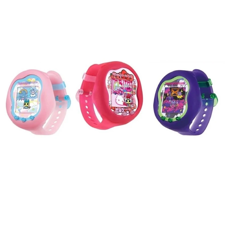 BANDAI Sanrio Tamagotchi Video Game Console Children's Day Gifts GACHA Action Figures Model Kids Toy