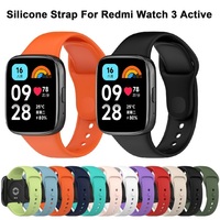 Silicone Strap For Redmi Watch 3 Active Smart Watch Replacement Sport Bracelet Wristband for Redmi Watch 3 Active Strap