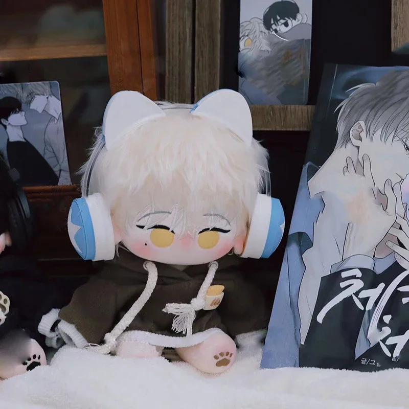 Muñecos de peluche de 20cm, Eunsung y SooHyun, algodón coreano BL Manhwa Checkmate, bonitos juguetes de marionetas de vestir para niños y adultos, regalo para seguidores