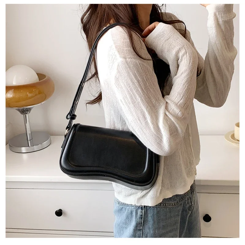 Solid Soft Shoulder Bags Zipper Interior Compartment 2024New Bags for Women Fashion Dumpling Shape Candy Colors Women's Handbags