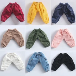 Ob11 Clothes 1/12 Bjd Doll Accessories Overalls Pant Doll Trousers For Nendoroids, Penny, Ymy, Molly,Gsc,Obitsu 11,Body9