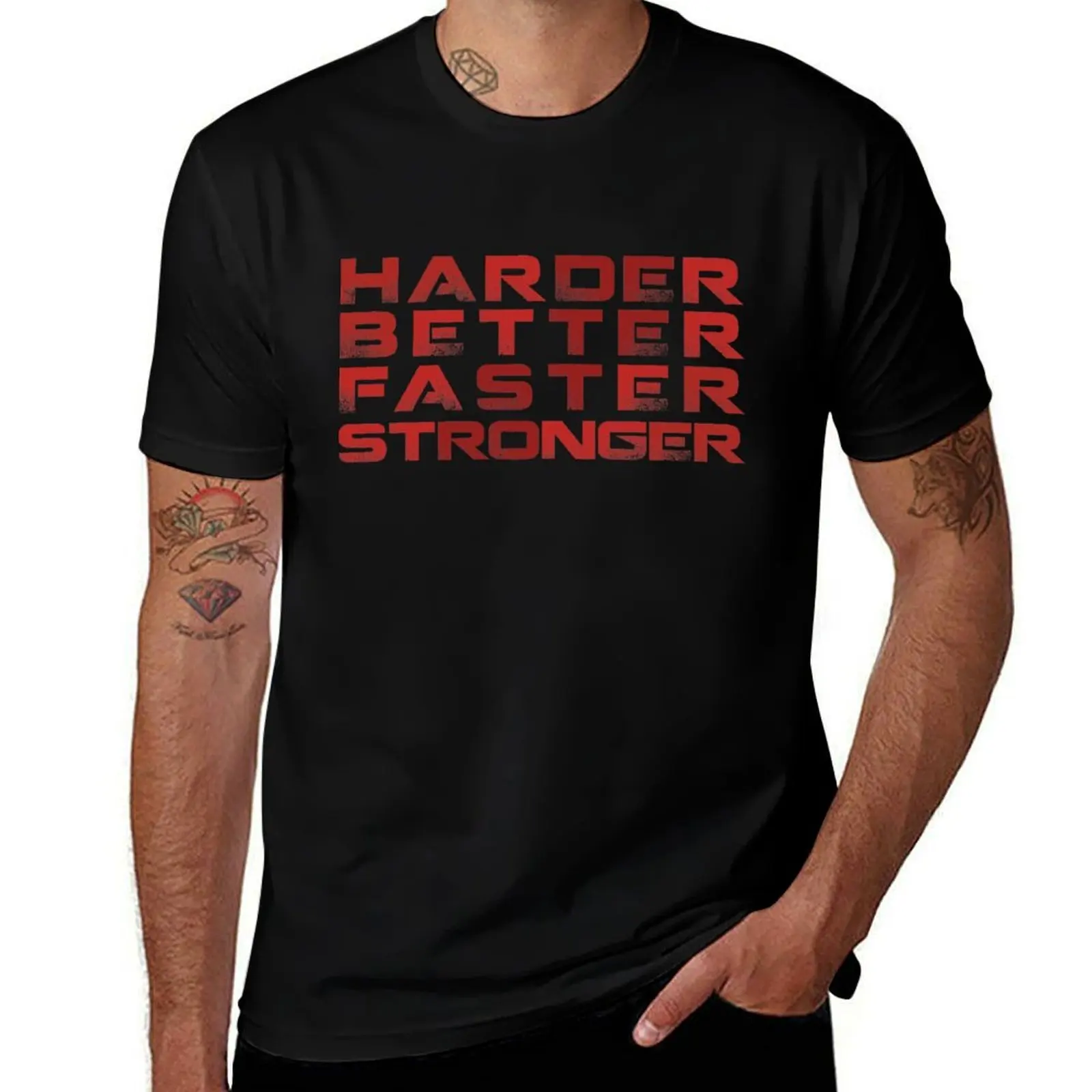 

Harder. Better. Faster. Stronger. T-Shirt funny t shirts man printed t shirts for man T-Shirt