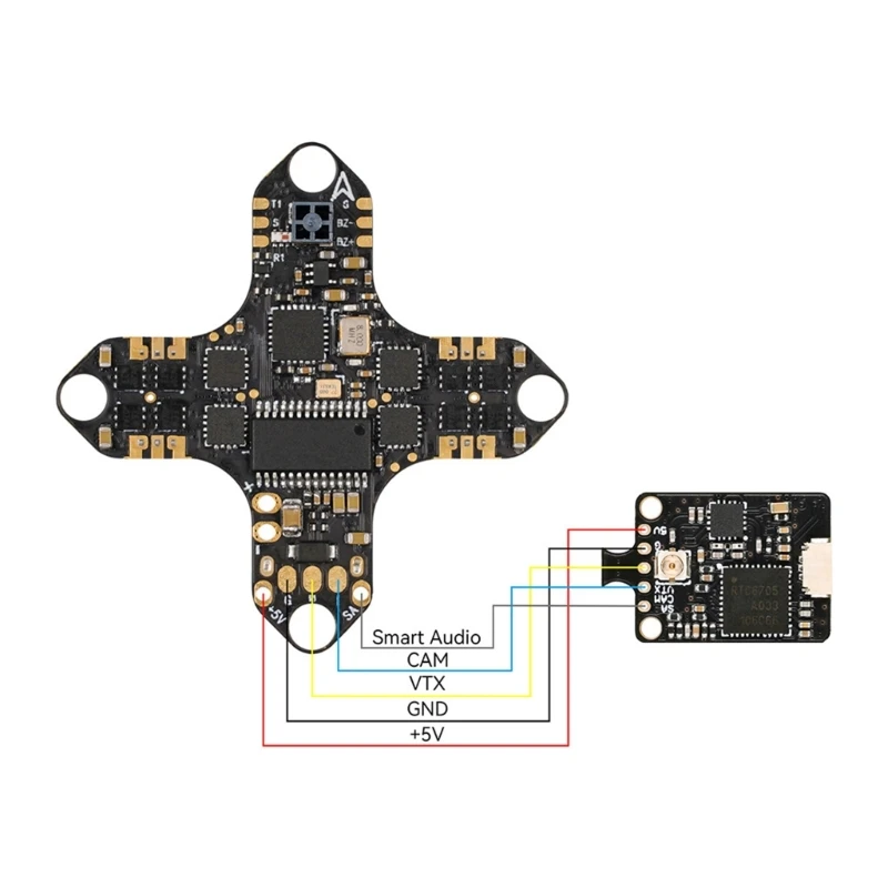 Imagem -04 - Vtx Saída Sinal Estável Potência Ajustável 25350mw para Drones Bwhoop M03 5.8g