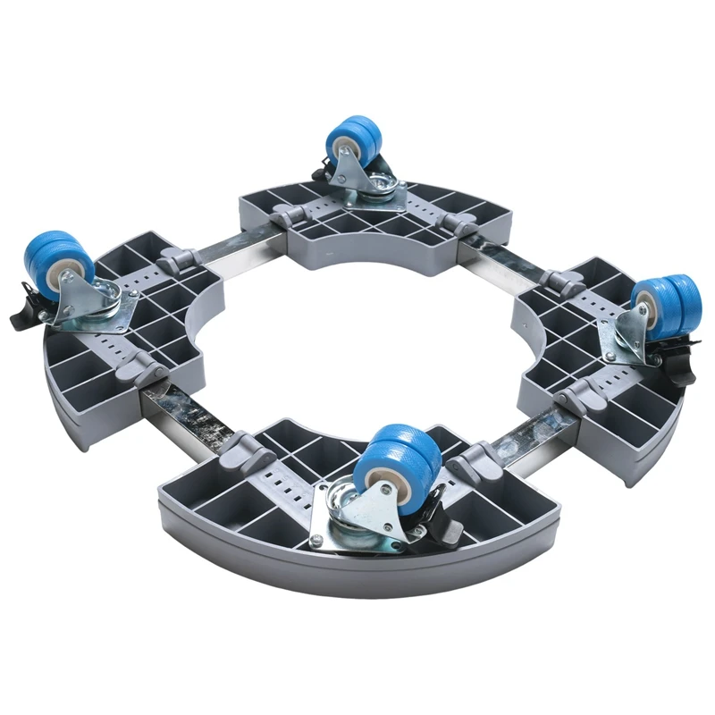 غسالة قاعدة غسالة حامل موجة عجلة قوس قاعدة الرف حامل النبات مع عجلات اناء للزهور Baseeco-friendly Pac