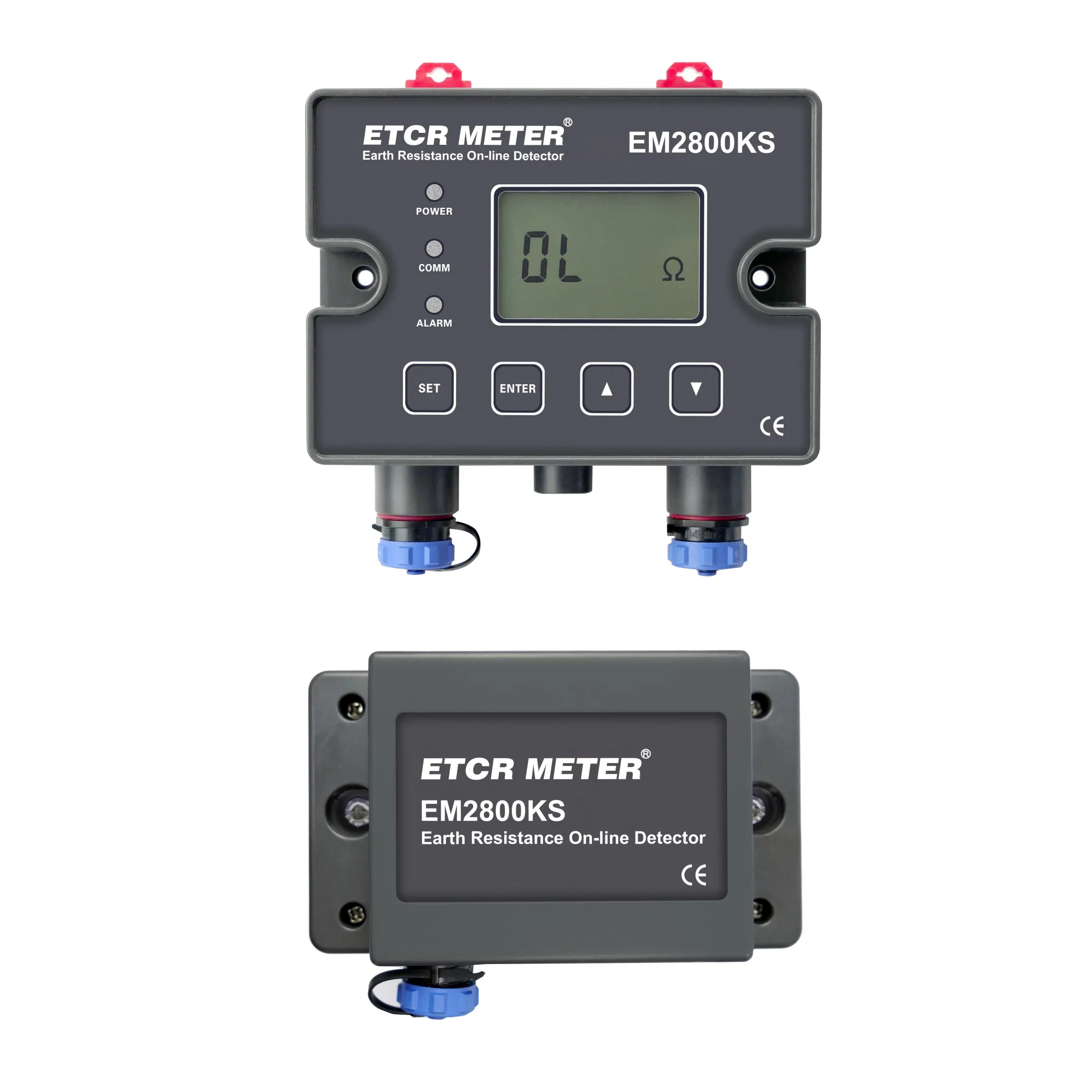 

EM2800KS Online Grounding Current Meter with Alarm Function Rail Mounting for Substations