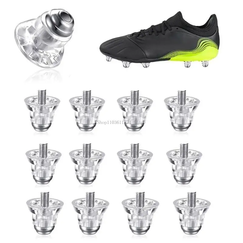 12 piezas fútbol Boot Spikes con punta metal stand fútbol reemplazo stand fútbol tacos fútbol accesorios