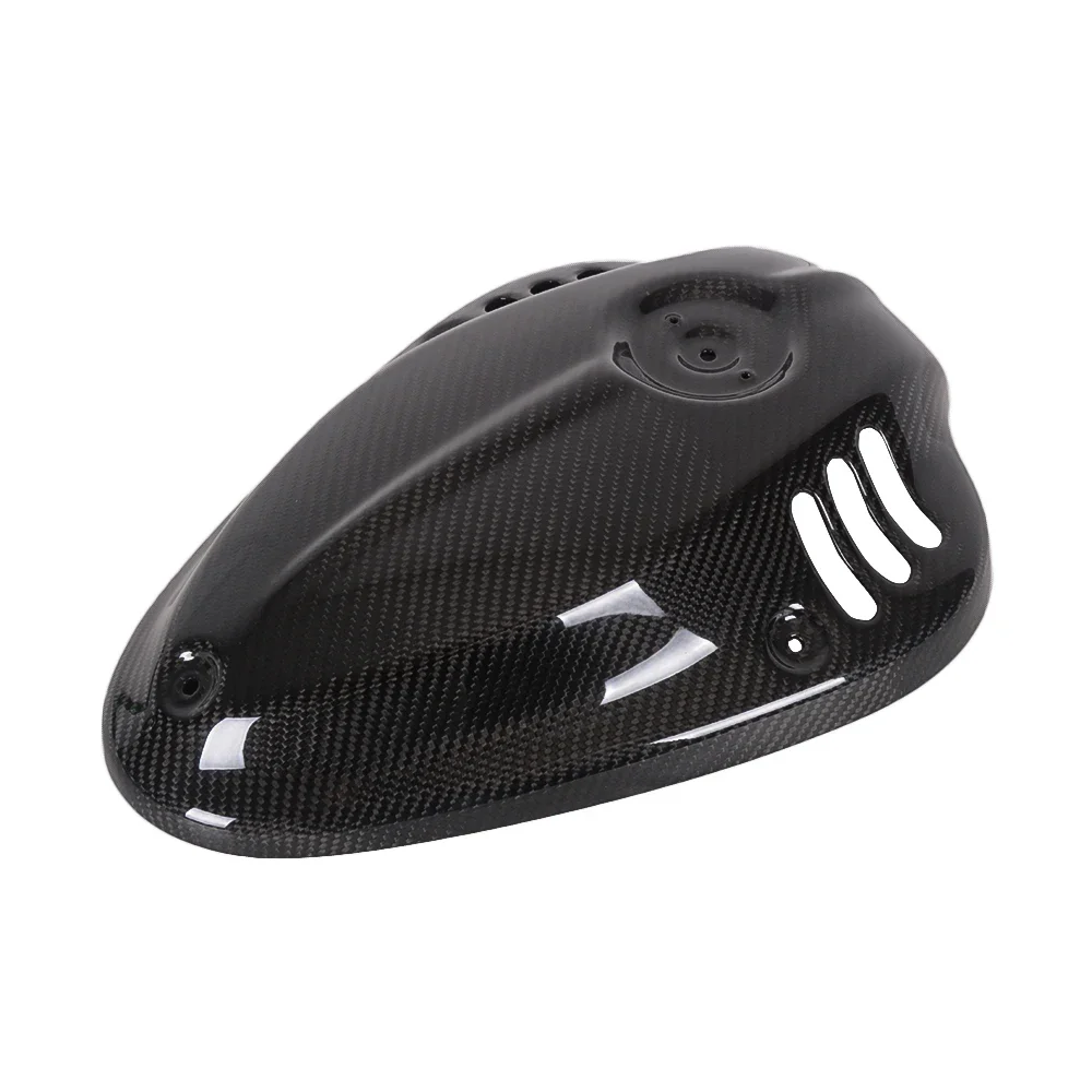 Motorcycle Front Cylinder Head Transcontinental Cover Accessories Belt Protector Carbon Fiber Twill Gloss for  R18 2020 2021