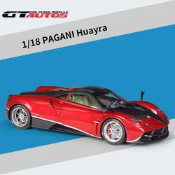 WELLY GTA 1:18 PAGANI Huayra Die-cast Alloy Car Model Toys Collectible Miniature Cars Sports Car Model Holiday Gift Wholesale