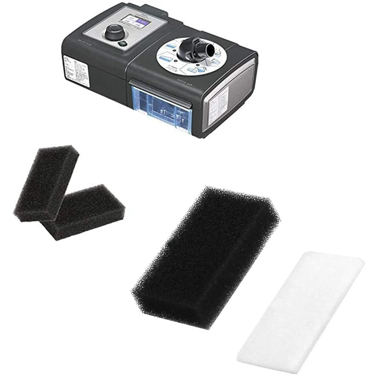 100PCS CPAP Filters For Respironics Premium Foam Filter And Ultra Fine Filters Respironics M Series