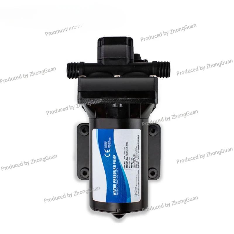 

42 DC Battery Electric Booster Pump Pressure Switch Type Four-chamber High-pressure Diaphragm Self-priming Pump