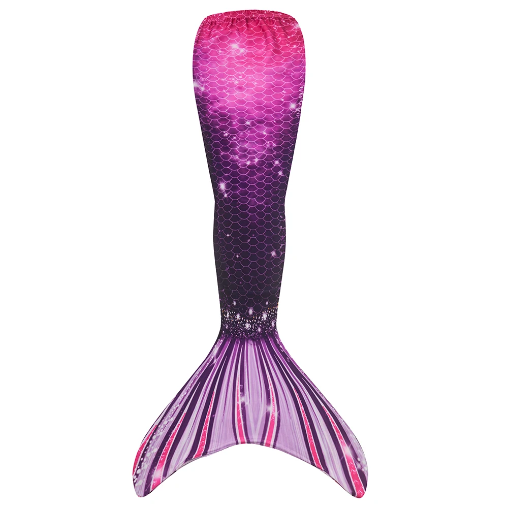 Mermaid Tails for Swimming for Girls Kids Swimsuits Cosplay Costumes Bathing Suit Can Add Monofin