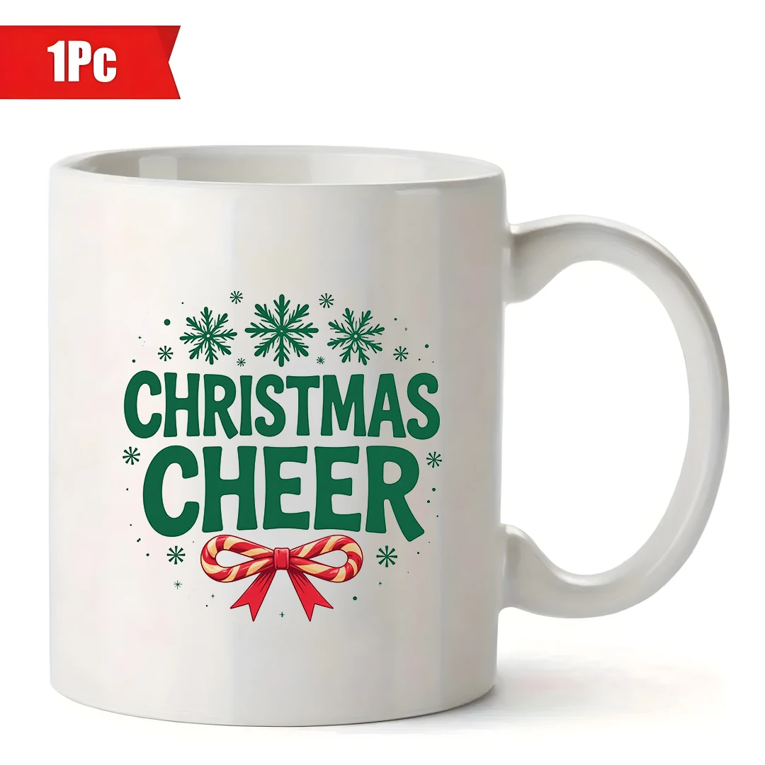 11oz Mug + Christmas Joy Cup - Christmas Gift Kids Water Cup Family Office Coffee Cup Creative Decor