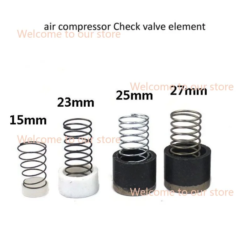 1pc Air Compressor Check Valve 65 90 Silica gel Valve Element Air Pump Spring Plug