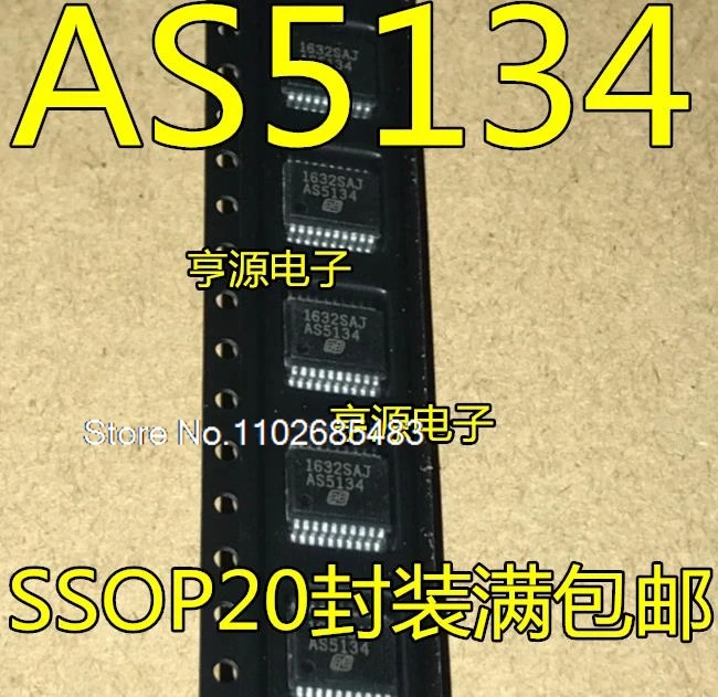 

AS5134 AS5134D SSOP20 ,