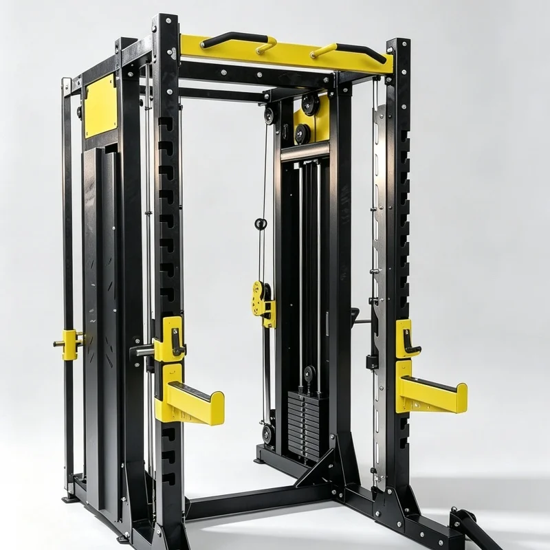 2026 Fitness Multi Smith Machine Squat Heavy Duty Commercial Gym Power Rackpromote sales