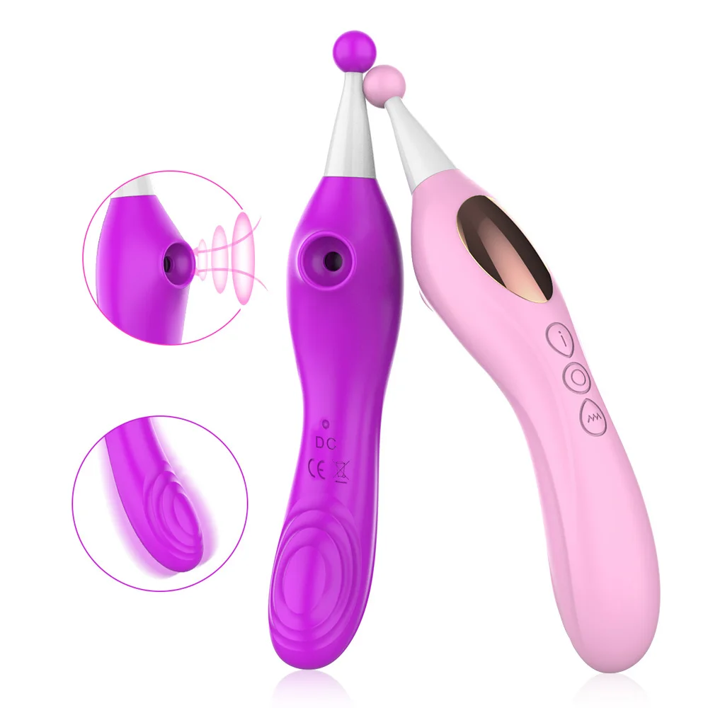 3 IN 1 Magic Wand Flapping Sucking Vibrator for Women Nipple Clitoris Sucker Anal Plug Dildos Female Masturbator Sex Toys Erotic