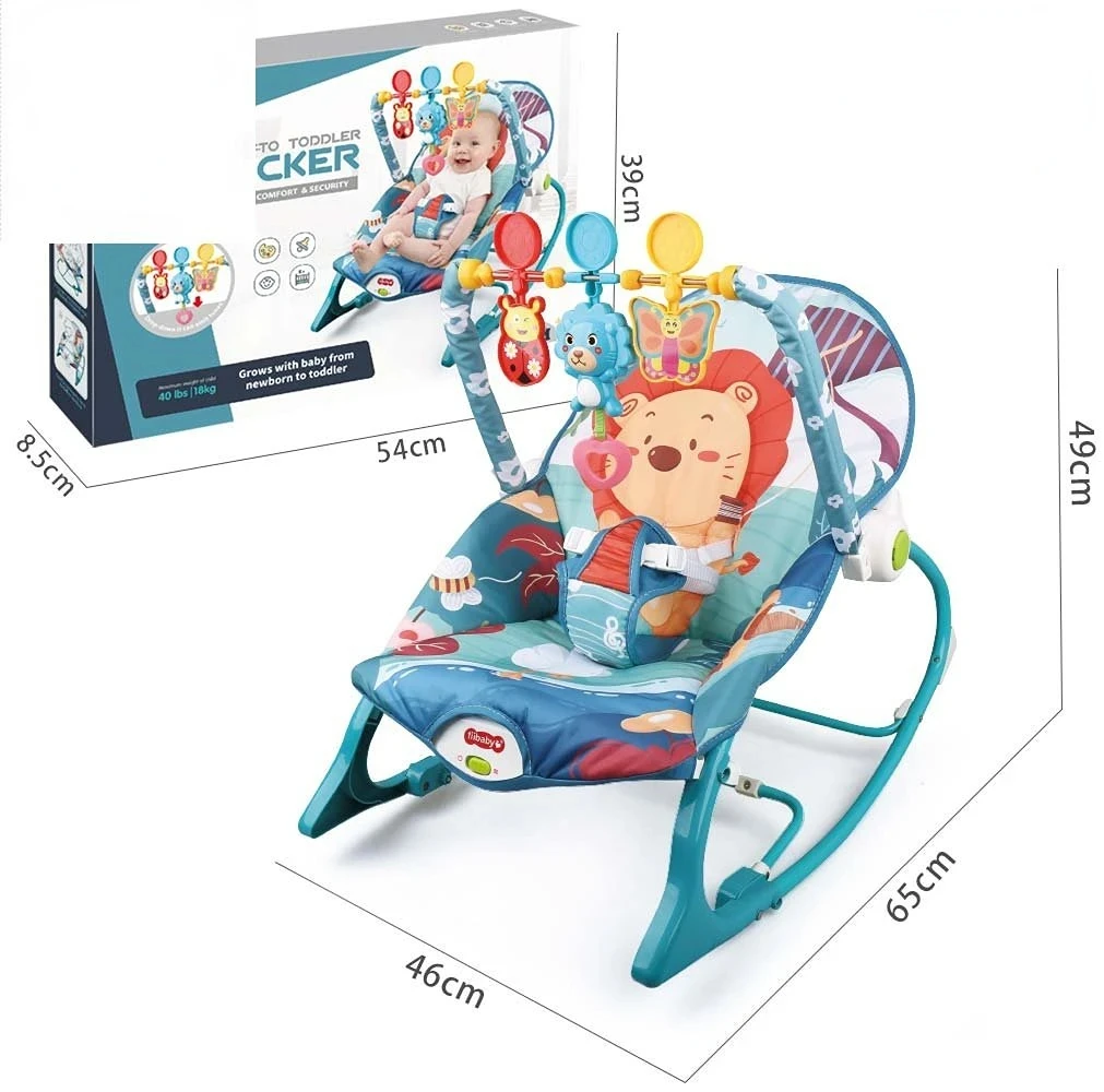 Multifunction Baby Rocking Chair Electronic Baby Swing Comfortable Baby Sleeping Bouncer