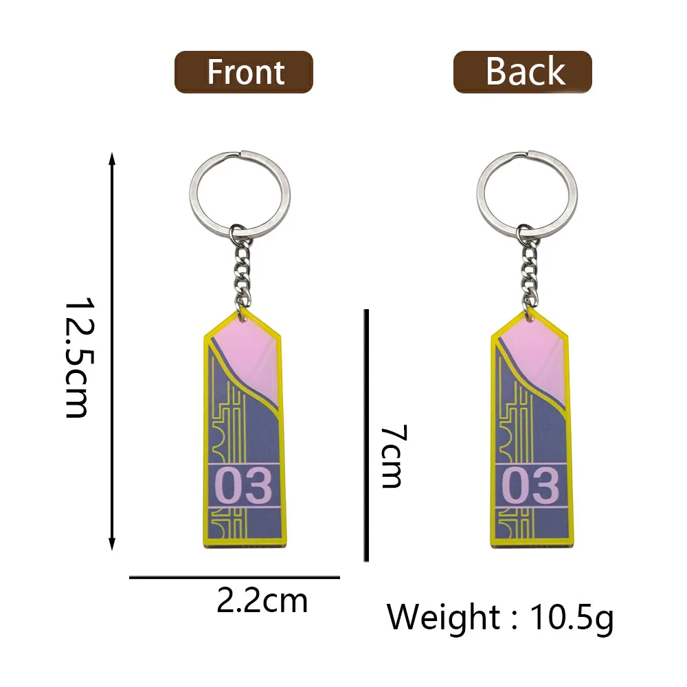 Anime Vocaloid Megurine Luka 03 Acrylic Keychain Double Sided Cosplay Figure Itabag Charm Pink Jet Tag Keyring Fan Gift Jeweller