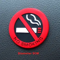 No Smoking Car Stickers Styling for fiat punto evo golf t3 porte clef bmw mondeo mk3 hover h5 mazda cx