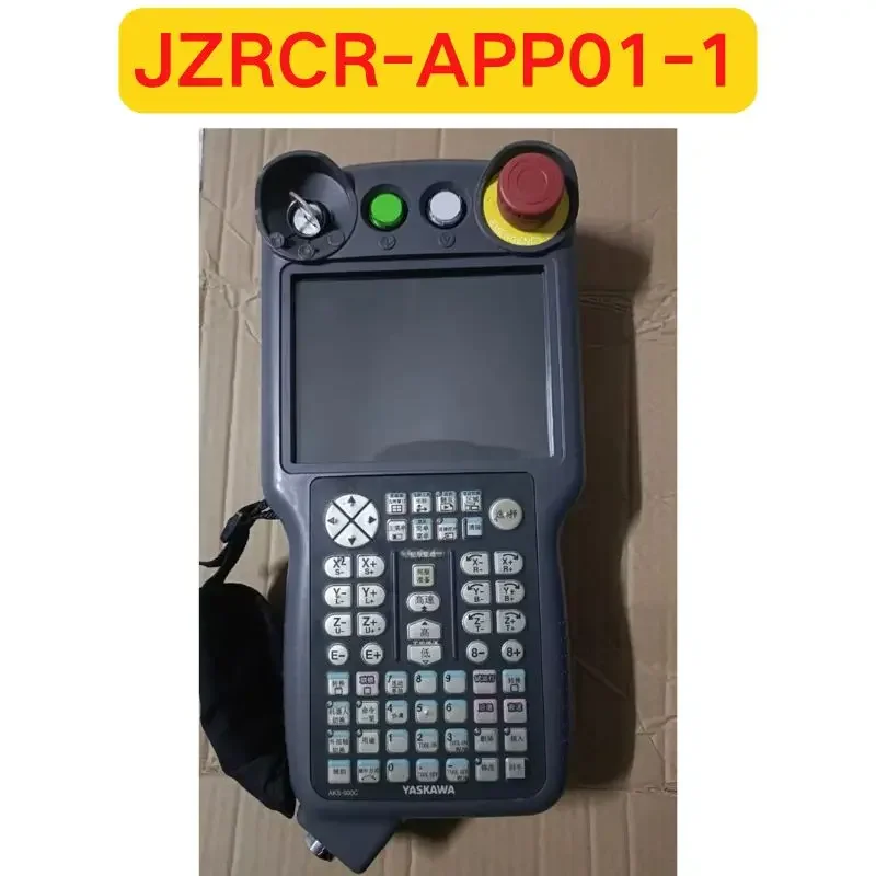 Colgante de enseñanza de robot JZRCR-APP01-1 usado Control de función OK