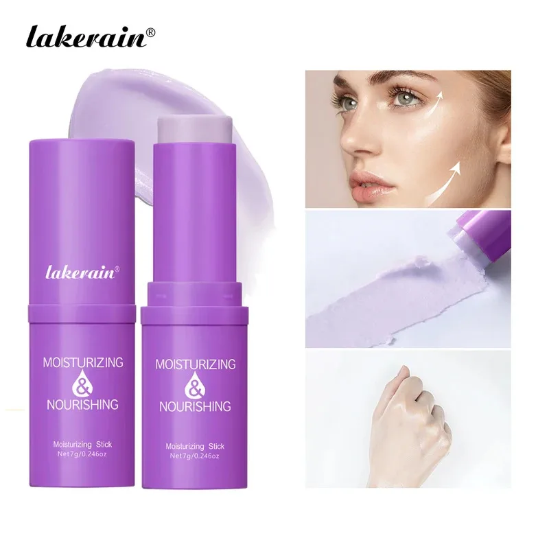 

Moisturizing Balm Stick Anti-Wrinkle Hydrating Dry Skin Multi Balm Cream Easy to Absorb Not Sticky Makeup Stick Balm 7g