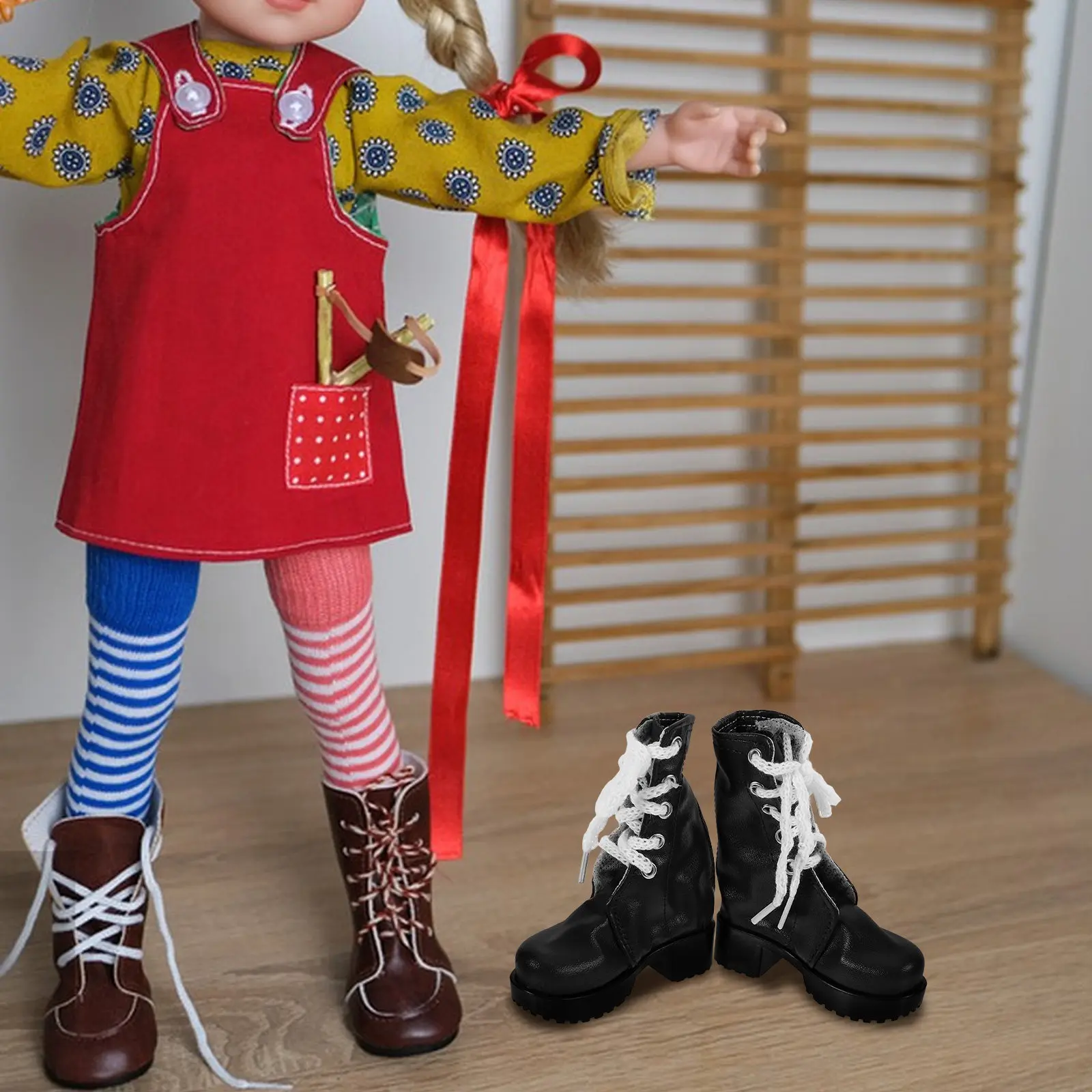 

1 пара имитационных миниатюрных туфель из высококачественного полиуретана для удобной посадки, идеальный компаньон для проектов