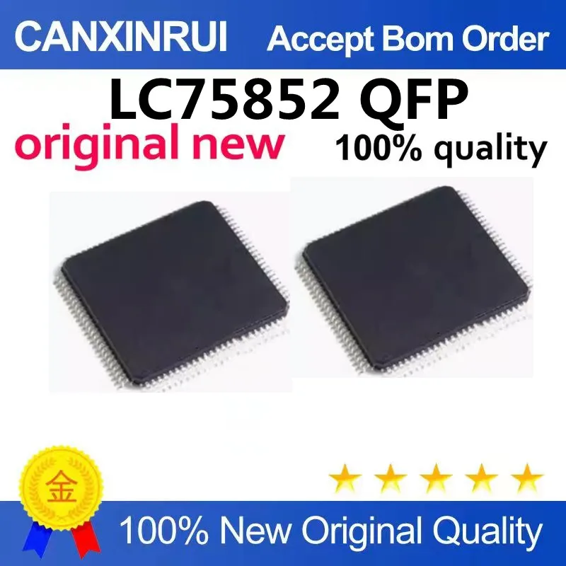 (5-100 pièces) LC75852 QFP tout neuf véritable en Stock qualité assurée