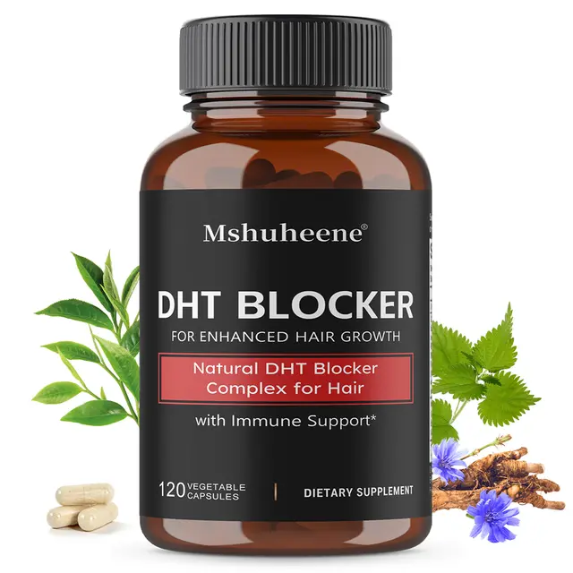 DHT Blocker Supplement with Saw Palmetto-Supports Hair Regrowth