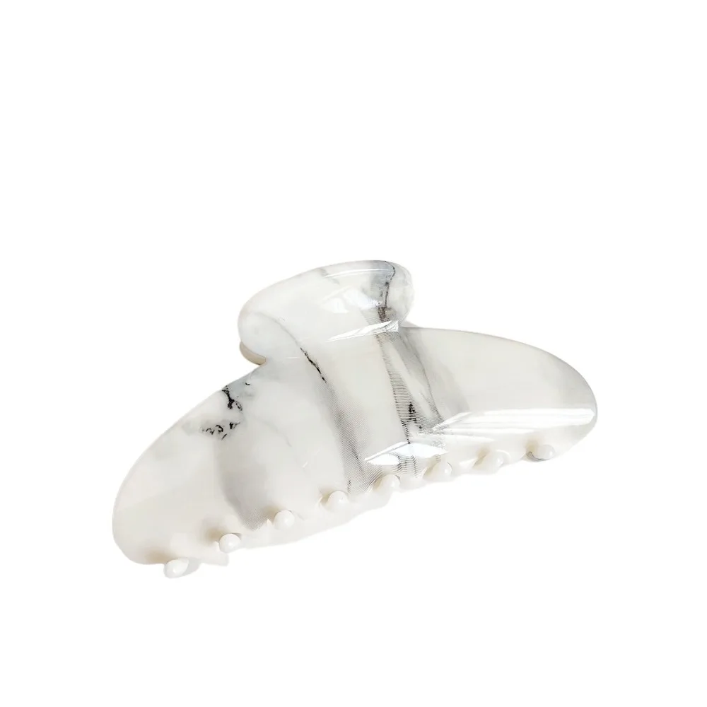 

Solid Color Ink Painting Pattern Hair Claw Shark Clip Hairpin New Chinese Style Shark Clip Hair Clip Headwear Ponytail Barrettes