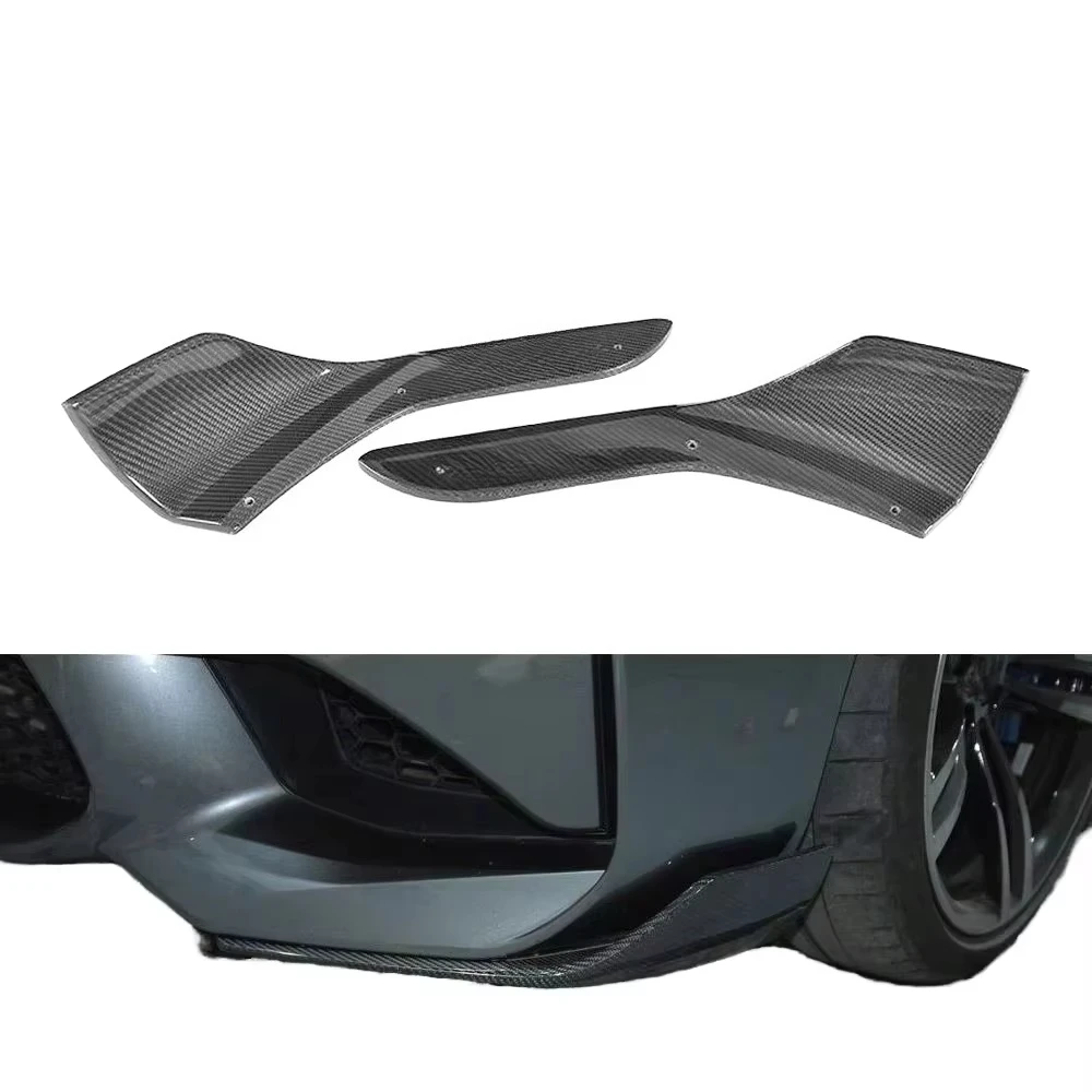 

Upgrade Auto Body Systems Car Parts Carbon Fiber Body Kit Front Bumper Side Splitter For BMW M2 F87
