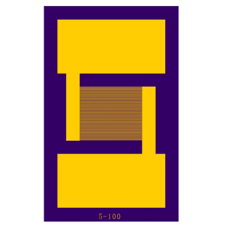 Silicon Interdigital Electrode/Capacitor Array High Precision MEMS Gas Photosensitive Biosensor Chip for Scientific Research