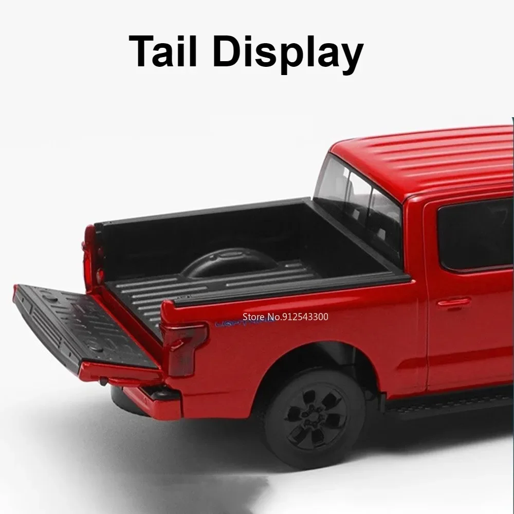 1/36 Ford Raptor F-150 Lightning Toy Car Model Alloy Diecast Sound Light Pull Back Children\'s Toys Collectibles Birthday Gifts