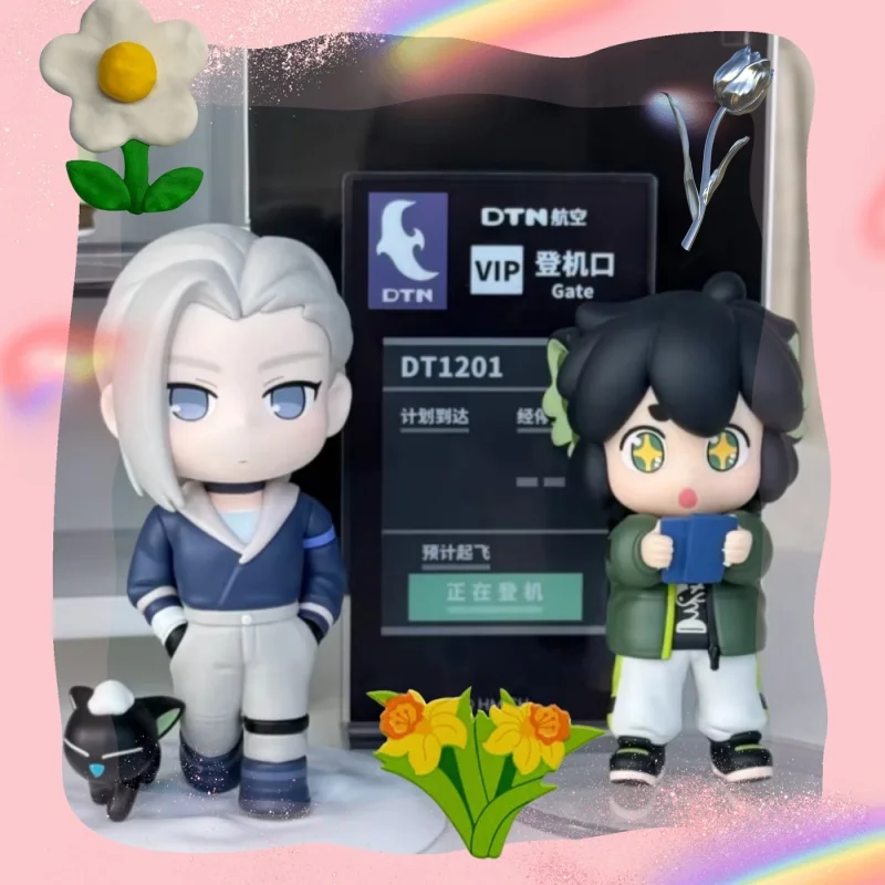 

Gong New The Legend Of Hei 2, серия Daily Life, слепая коробка, кавайная фигурка, украшение для рабочего стола, игрушка, загадочная коробка, подарки-сюрпризы