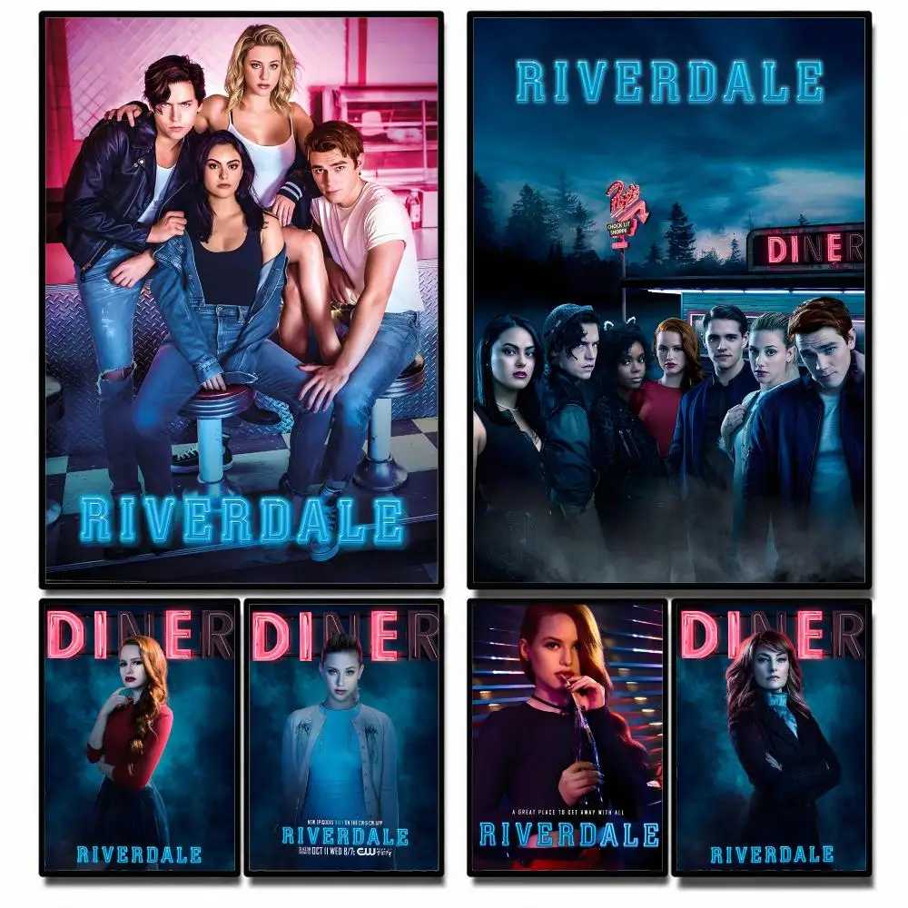 TV Series Riverdale Poster High-definition  stickers, suitable for bedroom, living room, home decoration