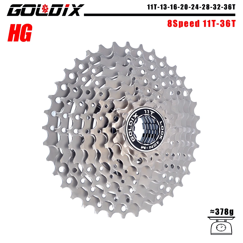 GOLDIX MTB カセット 11T-52T 12スピード シマノHG対応