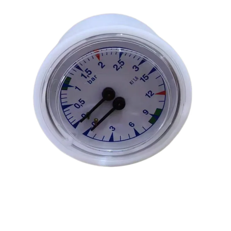 Manómetro de Presión para Cafetera CMA Astoria Wega, Manómetro de Doble Indicador para Presión de Aire y Agua