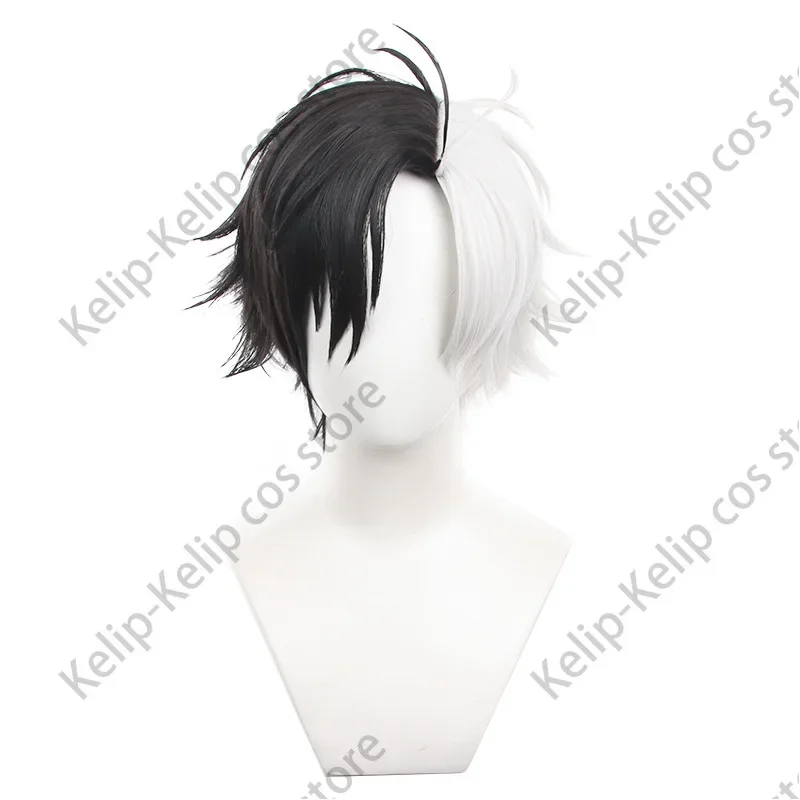 Haruka Sakura Cosplay Men Fantasy Costume Wig Anime Wind Cosplay Breaker Outfits Coat Pants Boys Male Halloween Carnival Suits